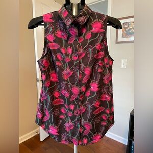 Blackmilk I Eat Flies Business Time Shirt Size Small.